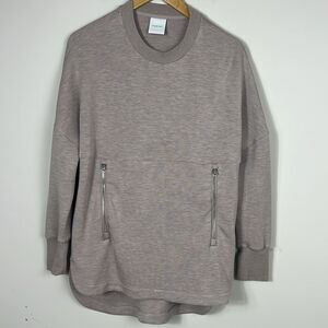 Varley Paige Longline Sweat Sweatshirt Pullover Size XS